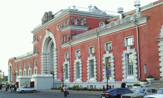 Вокзал города Курск