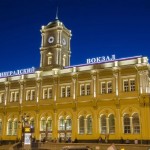 Ленинградский вокзал в Москве