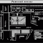 Схема Рижского вокзала в Москве