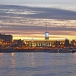 Финляндский вокзал в Санкт-Петербуре
