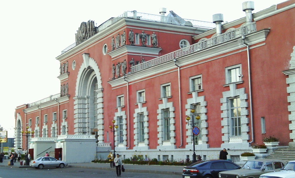 Фото курского вокзала в курске