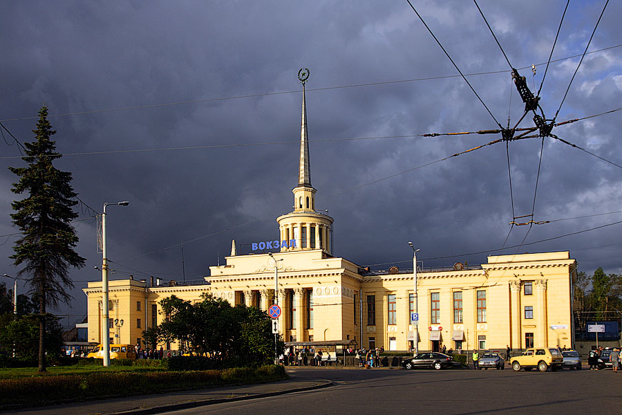 Вокзал в петрозаводске фото